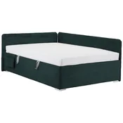 KREVET REMI 140/200 cm , zelena
