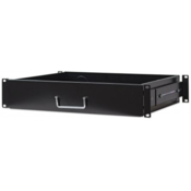 Intellinet 19 " Ladica za mrežni ormar 2 U Intellinet 714938 Prikladno za dubinu ormara: od 450 mm Crna (RAL 9005)
