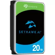 SEAGATE SkyHawk AI 20TB disk, 8.89cm (3.5), SATA 6Gb/s, 7200 obratov/min - ST20000VE004