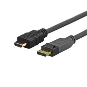 shumee Vivolink PRODPHDMI 1.5 Kabelski adapter 1.5 m DisplayPort HDMI Črna