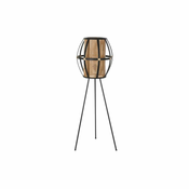 Podna svjetiljka DKD Home Decor Smeđa Crna Metal Bambus 50 W 220 V 38 x 38 x 119 cm