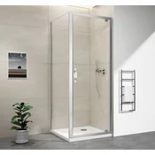 Gelco SIGMA SIMPLY pravokotni tuš z vrtljivimi vrati 800x1000mm, prozorno kaljeno steklo