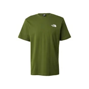 THE NORTH FACE Majica REDBOX zelena/črna/bela