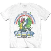 The Rolling Stones 81 Tour Dragon (Back Print) White L Majica
