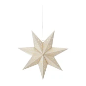 Markslöjd 705610 - Božična LED dekoracija BLANK LED/0,2W/3xAA premer 45 cm zlata