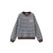 MANGO KIDS Majica ENERGY svetlo modra/rjava