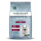 Hrana za pse brez žitaric z jelenovino Arden Grange Sensitive Venison 12 kg