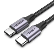 shumee USB-C 3.1 - USB-C 3.1 1,5 m kabel - siv