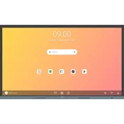 Interaktivni zaslon BENQ RE8604, 86, 4k, 40 Points Touch, crni