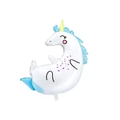 PartyDeco Balon iz folije - unicorn 70 x 75 cm