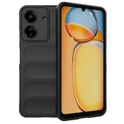 GS Ovitek za Xiaomi Redmi 13C/Poco C65, igralni, udarno odporen, črn