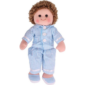 Bigjigs Toys Platnena lutka Arthur 34 cm