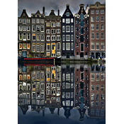 Enjoy - Puzzle Hiše v Amsterdamu - 1 000 kosov