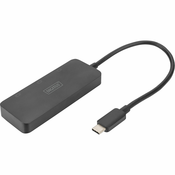 DIGITUS 3-Port MST Video Hub USB-C/3x DisplayPort 4K/60Hz