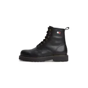 Tommy Jeans Gležnarji z vezalkami ARCHIVE 01 črna