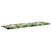 Vidaxl Blazina za klop SOEST 100% poliester večbarvno 160 x 40 x 5 cm