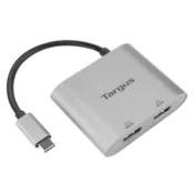 slomart adapter usb c v hdmi targus aca947eu srebro