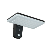 Solarno LED zidno svetlo sa senzorom, 15W/3,2V, 4000K/6000K, IP65, crno