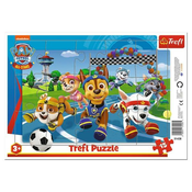 TREFL Puzle z desky Paw Patrol 15 delov. Poslušne psi