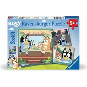 Ravensburger Puzzle Bluey 3x49 kosov