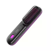 FRILLA Brezžična likalna krtača za lase, 2000 mAh, 3 temperature (160–200°C), prenosna | STRAIBRU