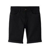 TWO SOON Kavbojke črn denim