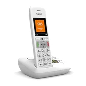 Gigaset E390A DECT telefon, bele barve, ID klicatelja