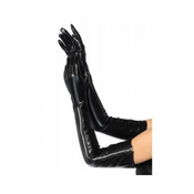 Rokavice Leg Avenue Wetlook Zipper