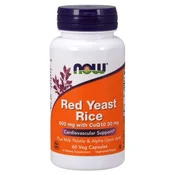 Rdeči kvasni riž s CoQ10, 600 mg - 60 kapsul