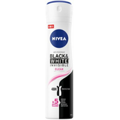 SPREJ DEO BLACK&WHITE CLEAR NIVEA 150ML