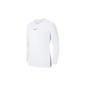 Nike Majice z dolgimi rokavi Dry Park First Layer Bela