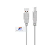 GOOBAY USB kabel 2.0, USB-A/USB-B, 3m
