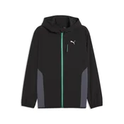 PUMA FLEX STRETCH Woven Training Jacket Men, Clothing, Black/Vibrant Green, M