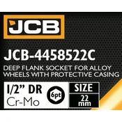 JCB Duboka glava za ALUKOLESA s ZAŠTITNOM FUTROLOM 1/2 22mm Cr-Mo
