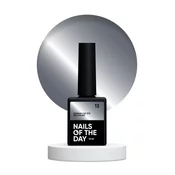 NAILSOFTHEDAY Korean cat eye 13 - temno siv hibridni lak za nohte z učinkom cat eye, 10 ml