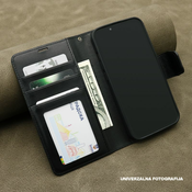 Na preklop Futrola BI FOLD HANMAN II za Huawei Pura 70 Pro/70 Pro Plus crna