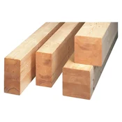 Lepljen les SI smreka/jelka 100 mm x 100 mm x 3.000 mm