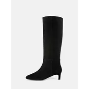 L37 HANDMADE SHOES Škornji EASY TO ACHIEVE črna