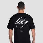 GymBeam Lifting Heavy T-shirt Black