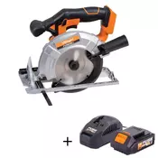 Akumulatorski rucni cirkular Fuse VLN 1620 Villager + GRATIS baterija 1.5Ah + punjac 2.4A