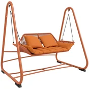Homestar Vrtna gugalnica 174x120x162 cm terakota
