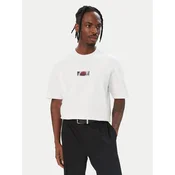 HUGO Majica Dakhil 50579723 Bela Relaxed Fit