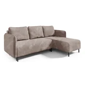 Kotna garnitura Franklin 123 (Poso 02) Siva, Funkcija spanjeFunkcija spanje, PredalPredal, 236x162x90cm
