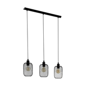 Eglo 43333 - Luster na sajli WRINGTON 3xE27/60W/230V