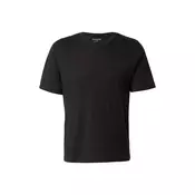 JACK & JONES Majica JJCALM  črna / bela
