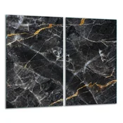 shumee STEKLENA REZALNA DESKA 2x 30x52 MARMOR