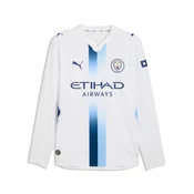 PUMA Manchester City 26/27 Authentic Third Long Sleeve Jersey Men, Sport, White/Blazing Blue, 3XL