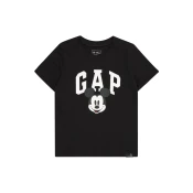 GAP Majica V-DISLOGO X GAP rdeča/črna/bela