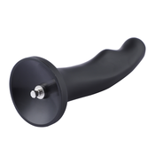HiSmith HSA54 P-Spot Silicone Anal Dildo KlicLok 18cm Black