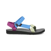 Teva za ženske. 1003987 Sandali Original Universal večbarvni (37), Ravna stran, Velcro, Priložnostno